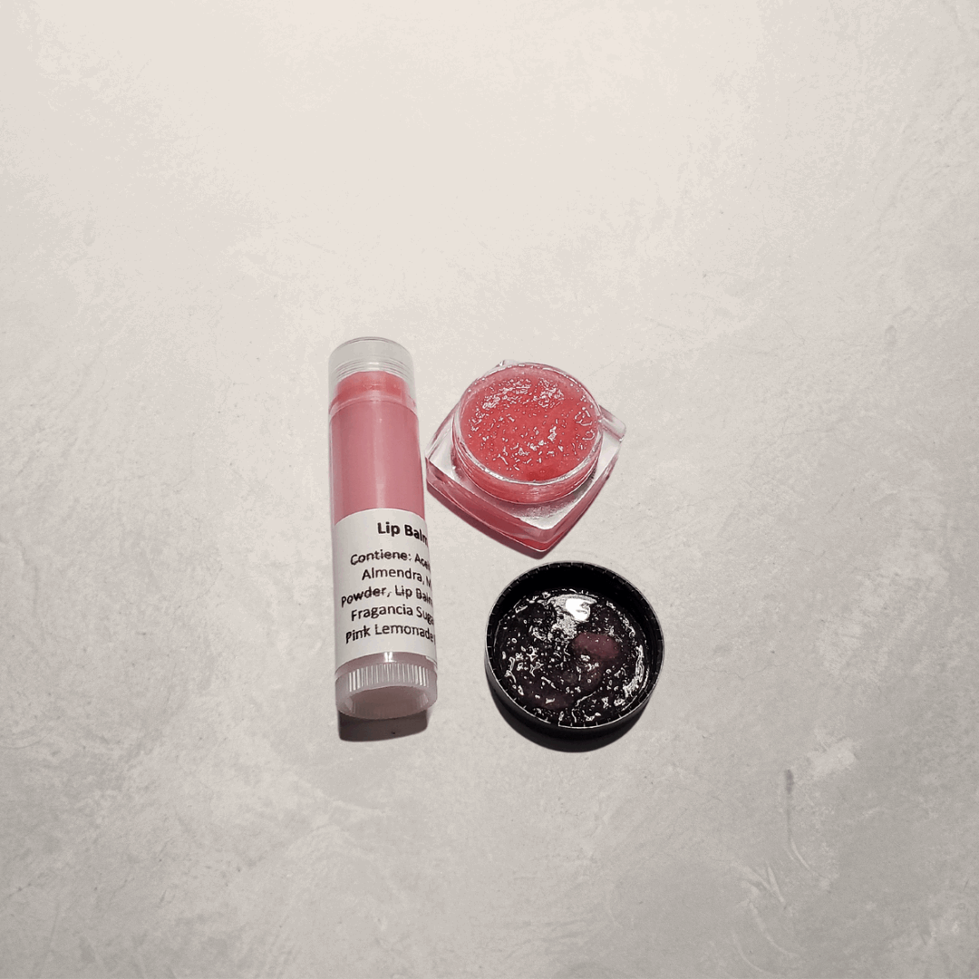 Combo Sugar Lip Scrub + Lip Balm