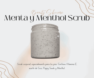 Menta y Menthol Scrub