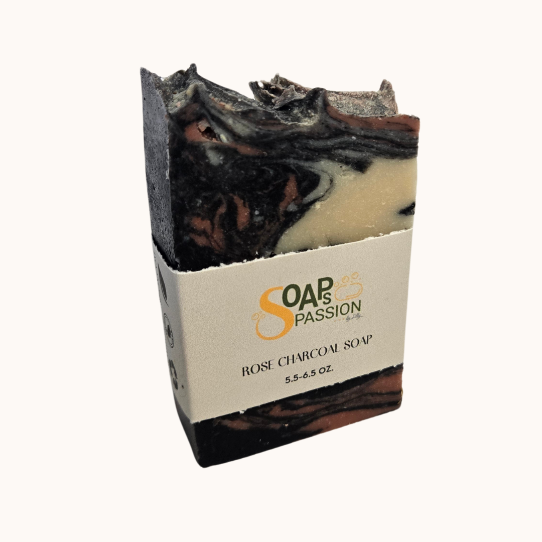 Rose Charcoal Soap